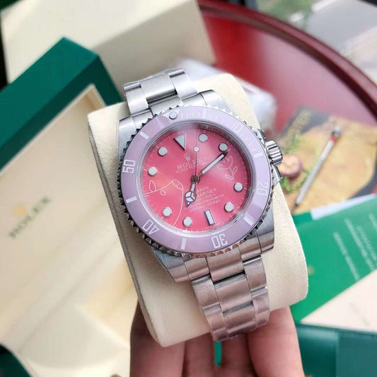 Rolex Submariner BLAKEN Pink Pig Steel no date Swiss Original movimento