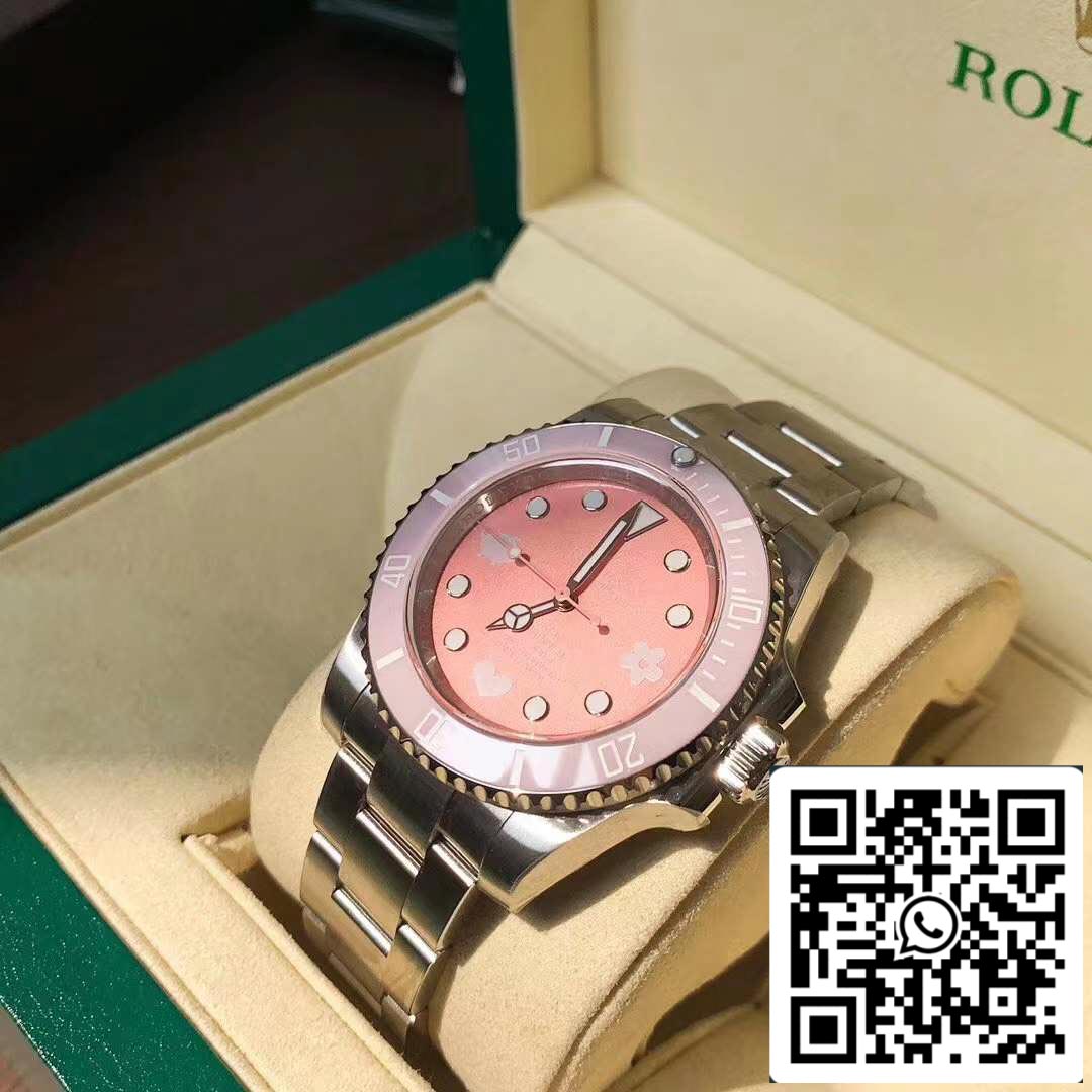 Rolex Submariner BLAKEN no date pink edition Swiss Original movimento