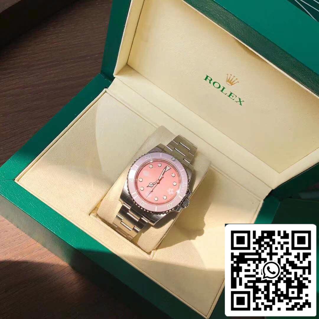 Rolex Submariner BLAKEN no date pink edition Swiss Original movimento