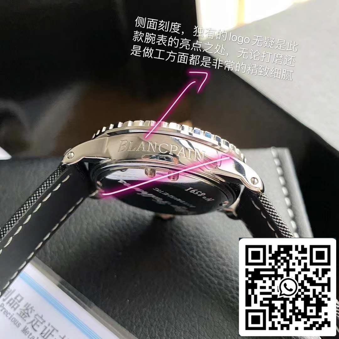 Blancpain Fifty Fathoms 5015-1130-52 Movimento original suíço