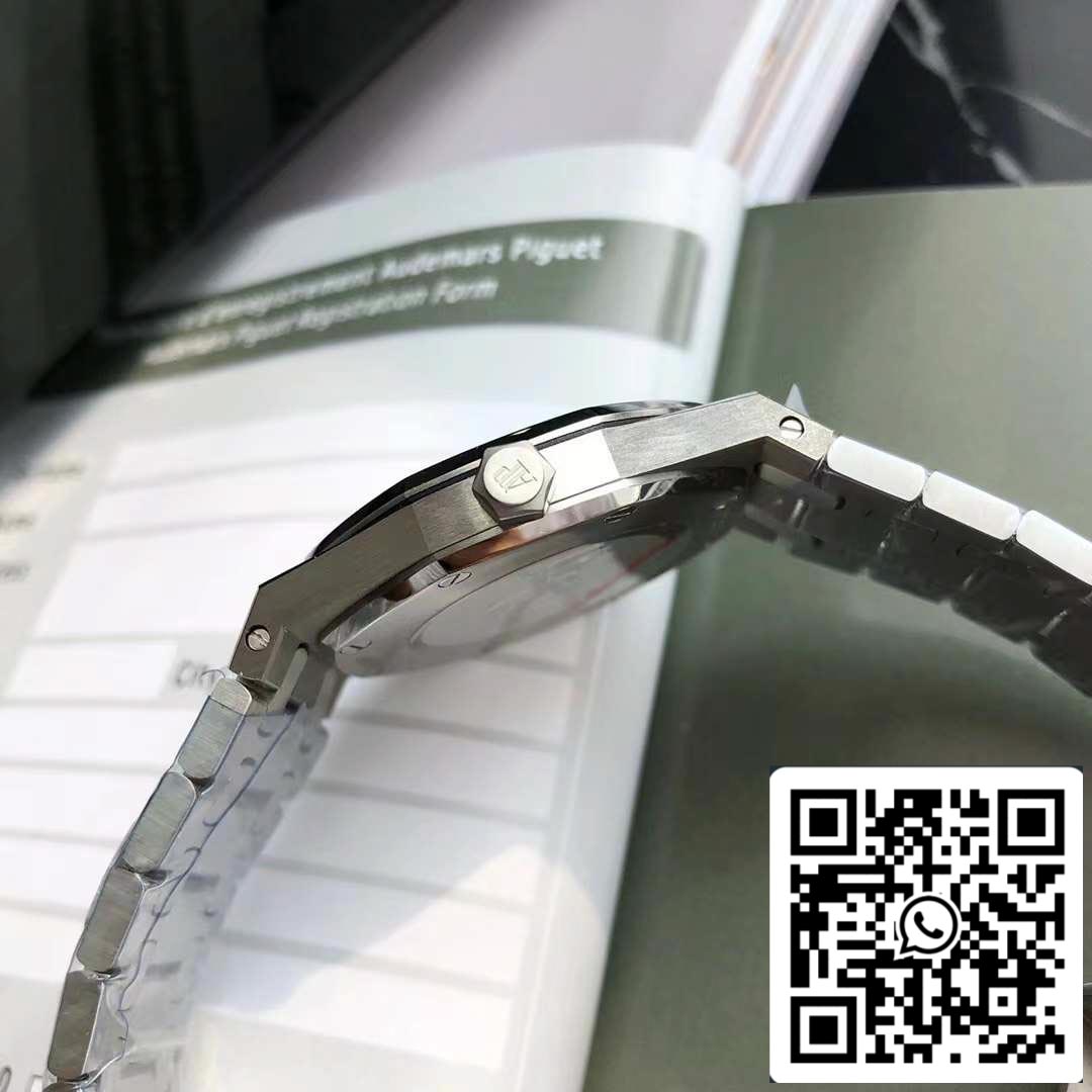 Audemars Piguet Royal Oak 67651ST.ZZ.1261ST.01 Diamond bezel Swiss Original movimento