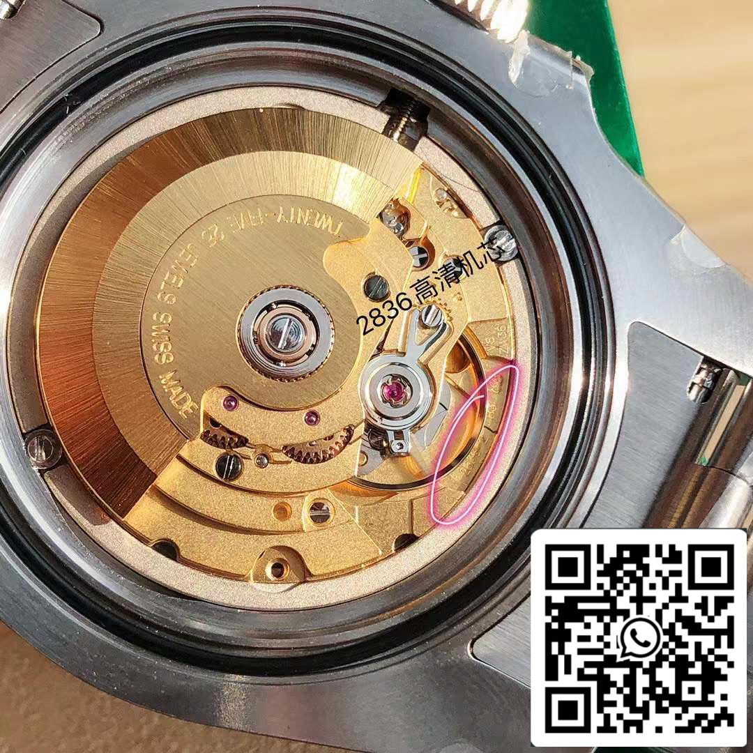 Rolex Submariner Green Host M116610LV Swiss Original movimento