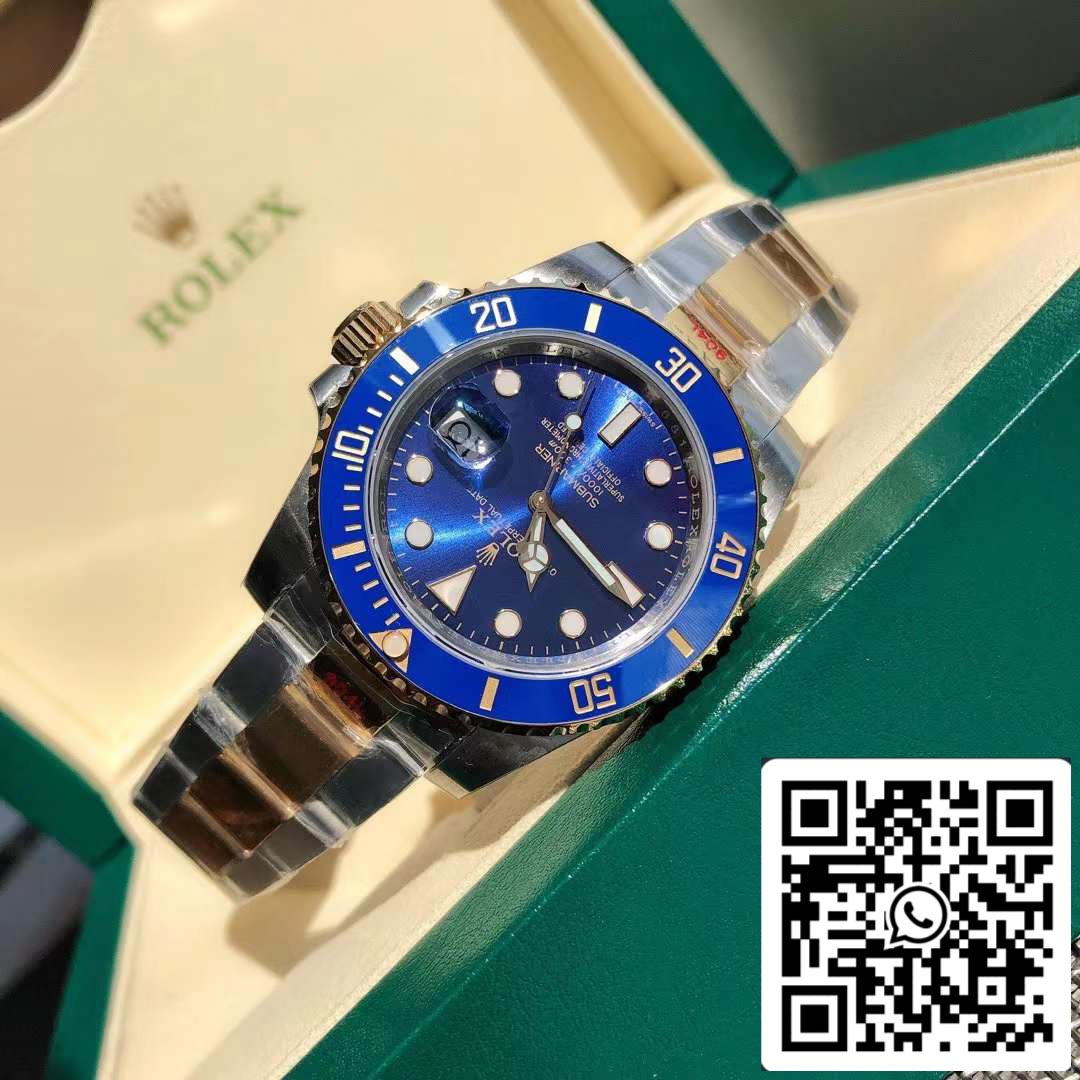 Rolex Submariner Date Blue Bezel Blue Dial 126613LB 41mm - ETA 2836 Swiss Original movimento