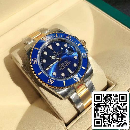 Rolex Submariner Date Blue Bezel Blue Dial 126613LB 41mm - ETA 2836 Swiss Original movimento