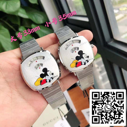 Gucci Disney x Grip watch 38mm Best 1:1 Edition - Swiss Original movimento