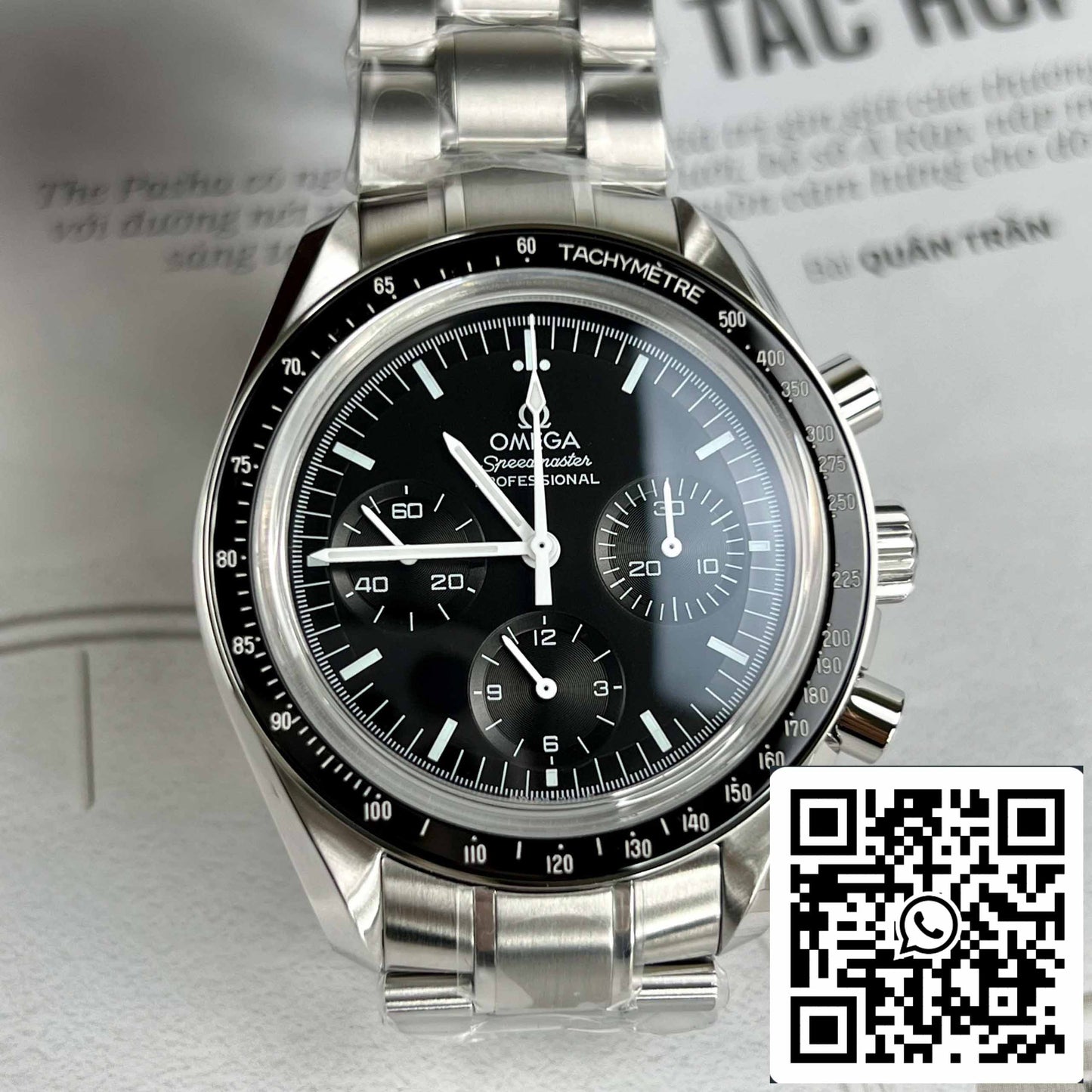 Omega Speedmaster 311.30.42.30.01.005 1:1 Best Edition OM Fabbrica Black Dial
