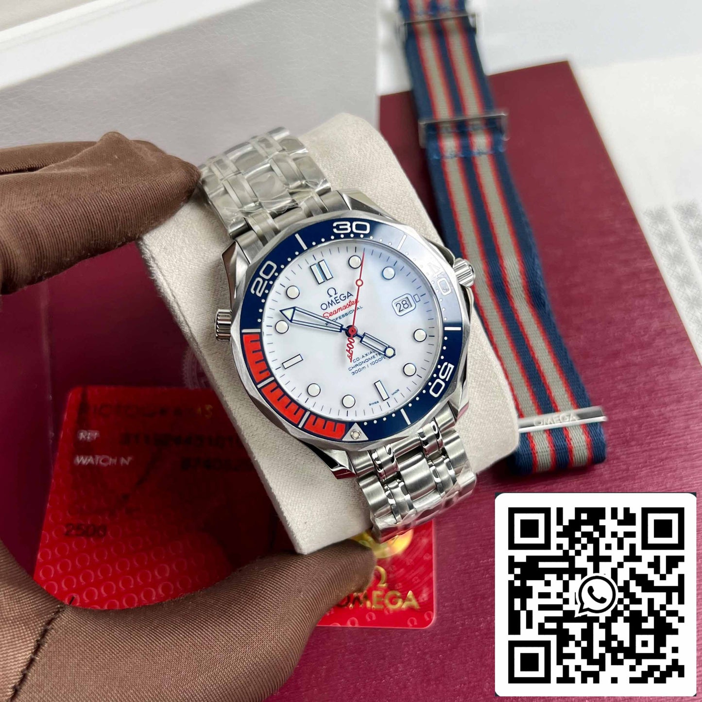 Omega Seamaster Diver 300M Commander's 007 limited Watch 1:1 Best replica watch