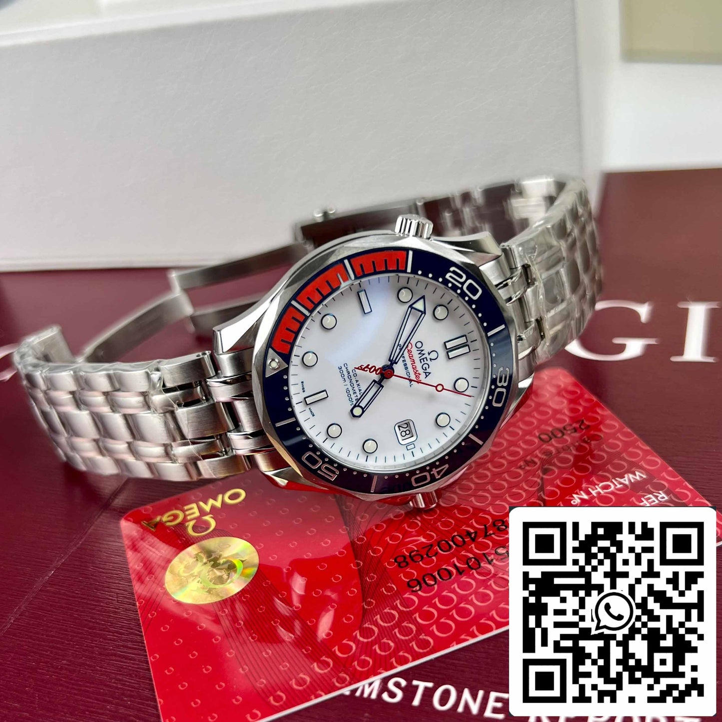 Omega Seamaster Diver 300M Commander's 007 limited Watch 1:1 Best replica watch