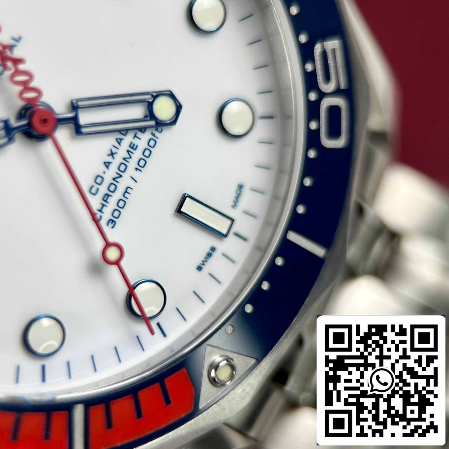 Omega Seamaster Diver 300M Commander's 007 limited Watch 1:1 Best replica watch