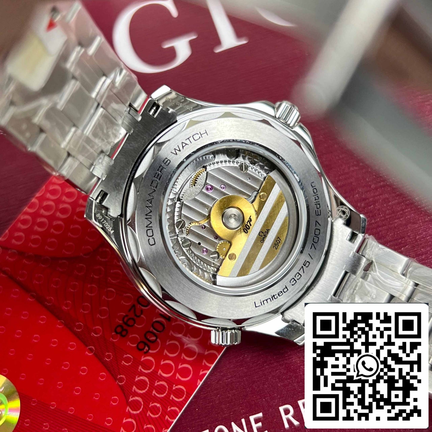 Omega Seamaster Diver 300M Commander's 007 limited Watch 1:1 Best replica watch