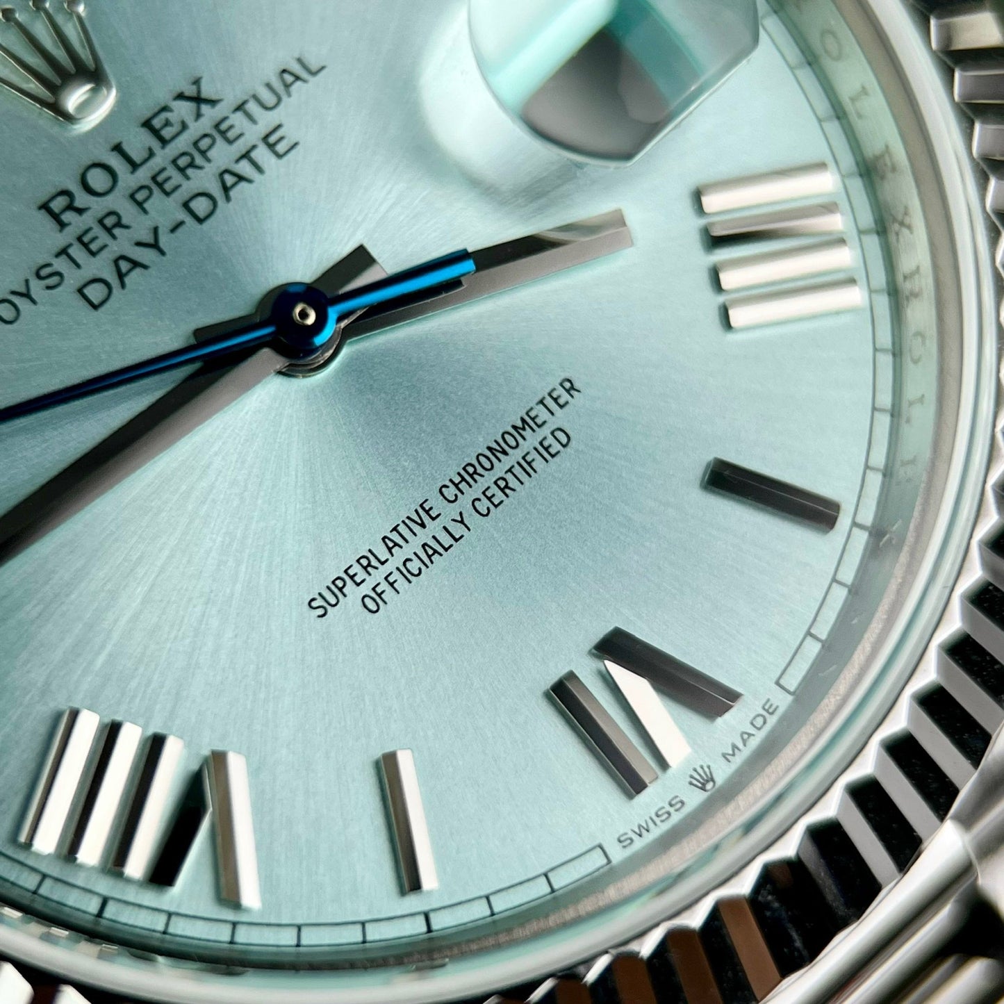 Rolex Day Date M228236-0012 Platinum Roman quadrante Best 1:1 Edizione GM Fabbrica V2