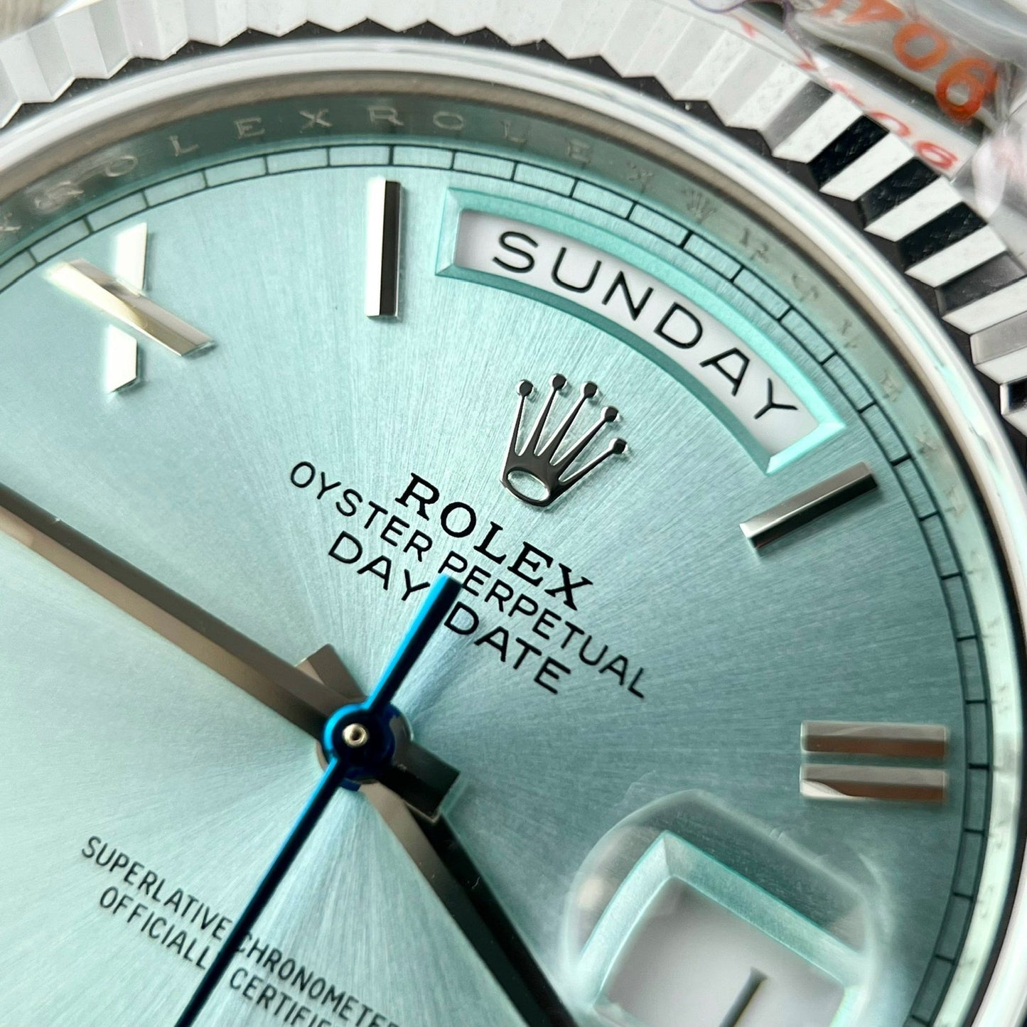 Rolex Day Date M228236-0012 Platinum Roman quadrante Best 1:1 Edizione GM Fabbrica V2