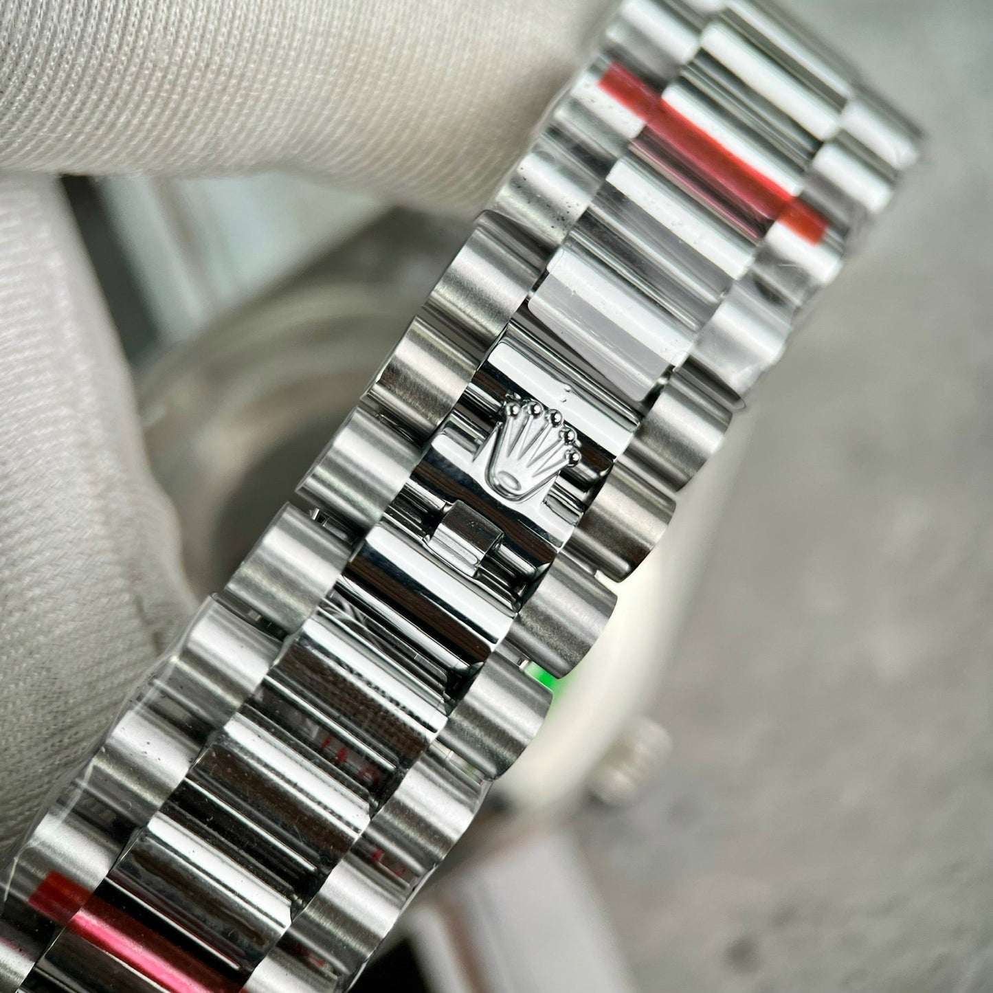 Rolex Day Date M228236-0012 Platinum Roman quadrante Best 1:1 Edizione GM Fabbrica V2