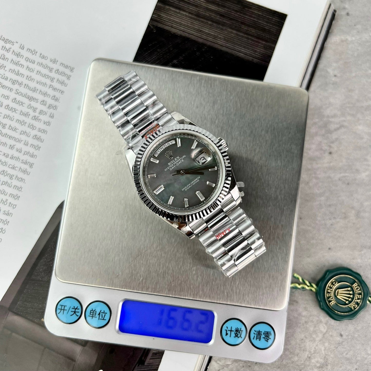 Rolex Day Date 40 228239 - Mother Of Pearl quadrante Best 1:1 Edizione GM Fabbrica V2