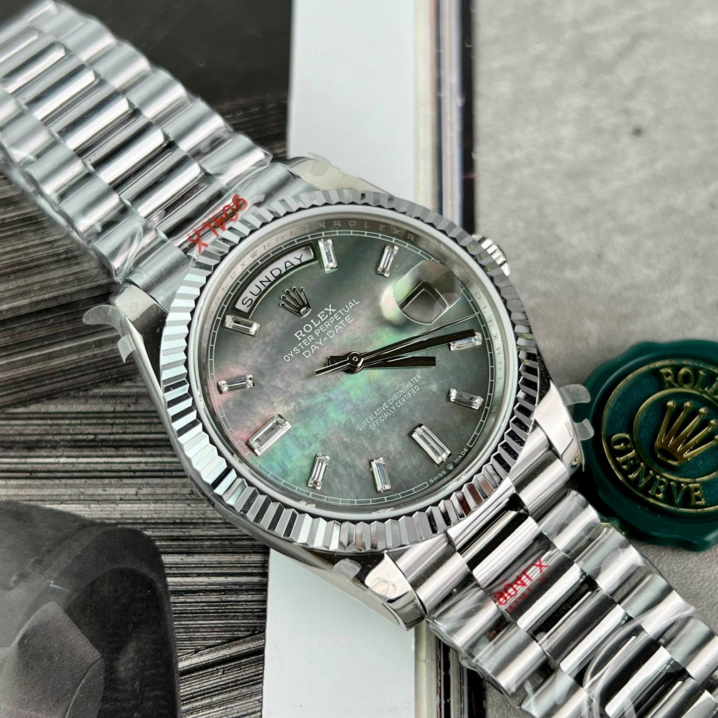 Rolex Day Date 40 228239 - Mother Of Pearl quadrante Best 1:1 Edizione GM Fabbrica V2