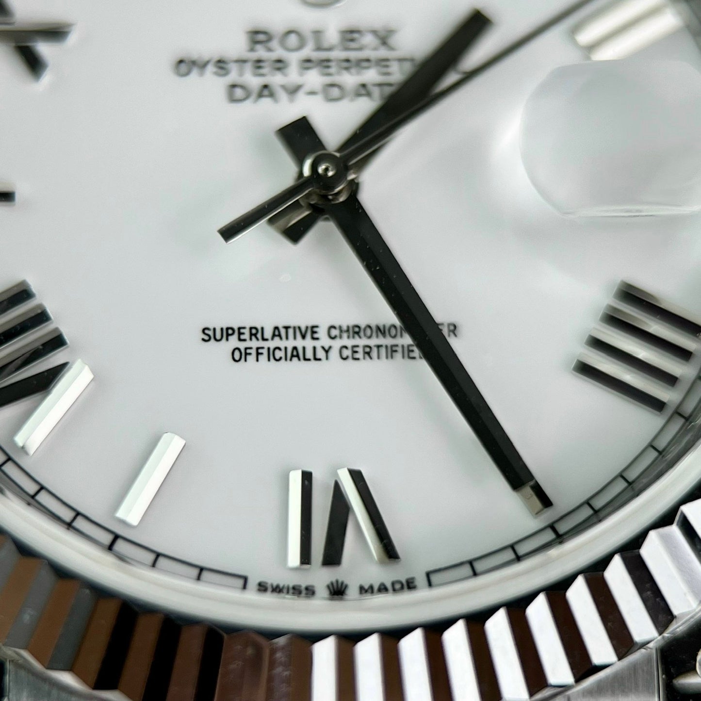 Rolex Day Date 40mm 228238  President Bianco Roman Best 1:1 Edizione GM Fabbrica V2