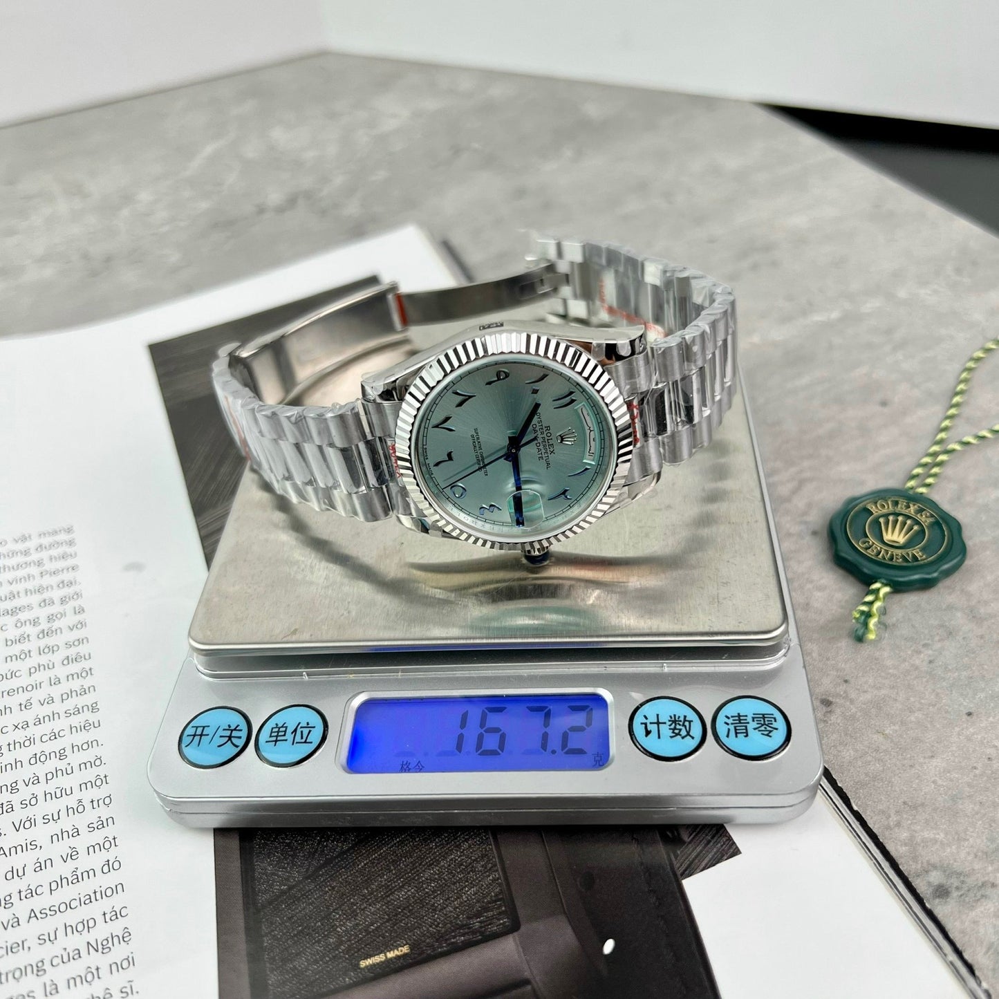 Rolex Day Date 40 - 228206 Arabic quadrante Best 1:1 Edizione GM Fabbrica V2