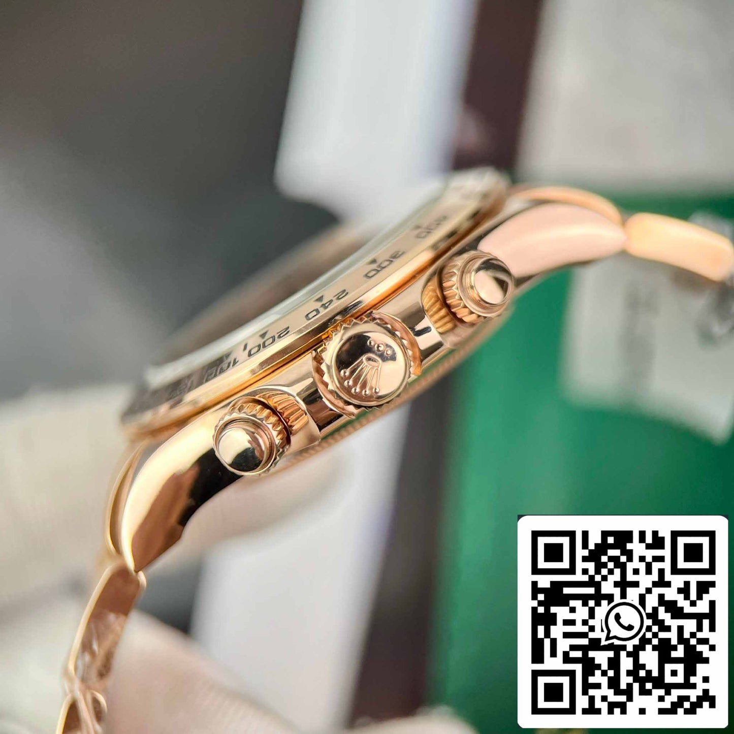 Rolex Daytona 116515 Rosa Oro Chocolate Arabic quadrante - BT Fabbrica best 1:1 Edizione