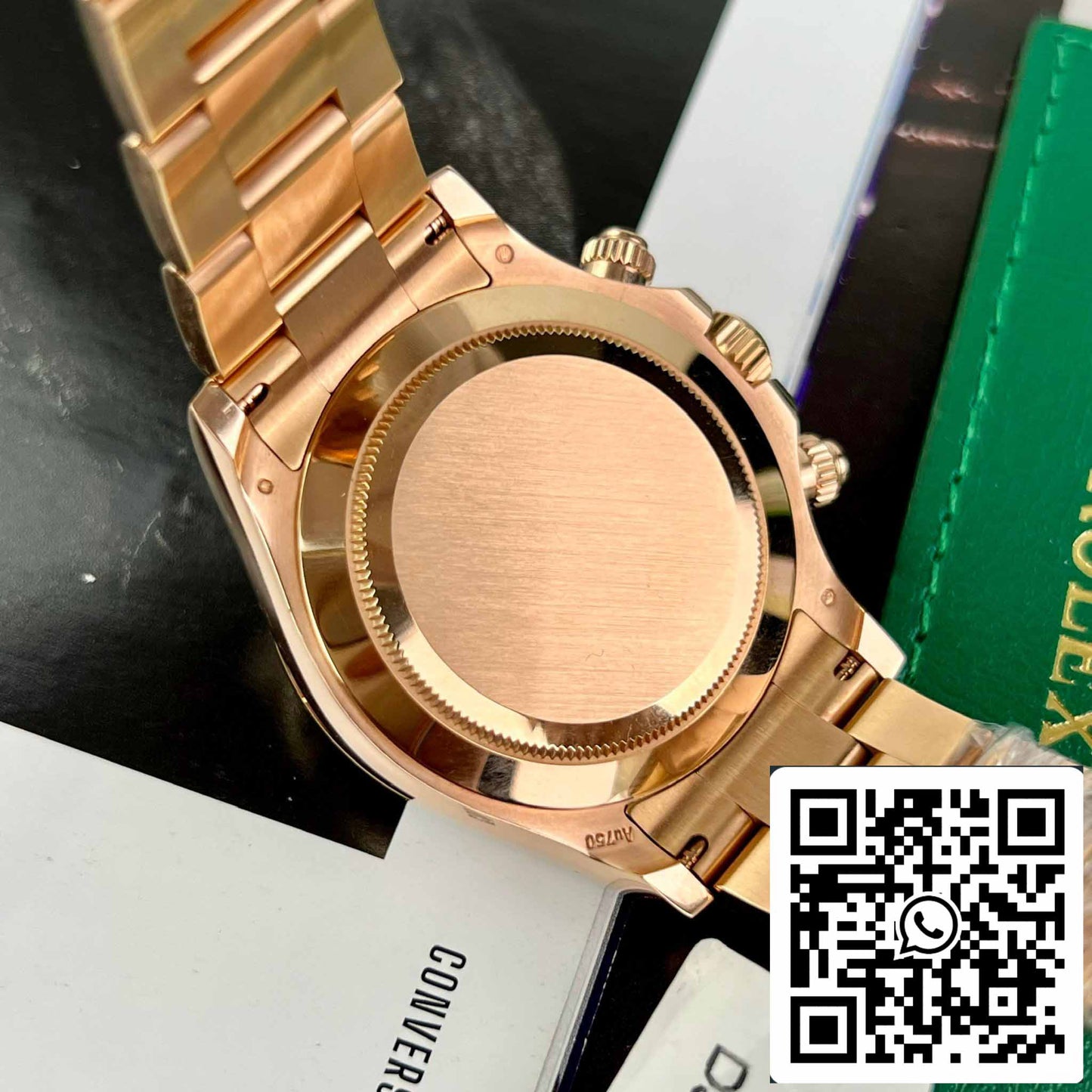 Rolex Daytona 116515 Rosa Oro Chocolate Arabic quadrante - BT Fabbrica best 1:1 Edizione