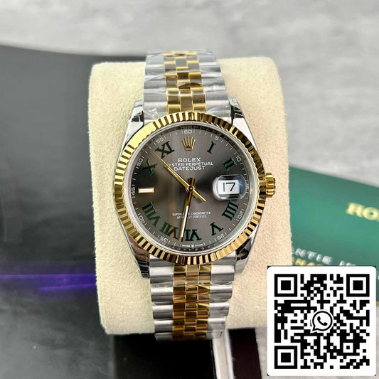 replica Rolex Datejust 36 126233 Wimbledon quadrante Best 1:1 Edizione VS Fabbrica
