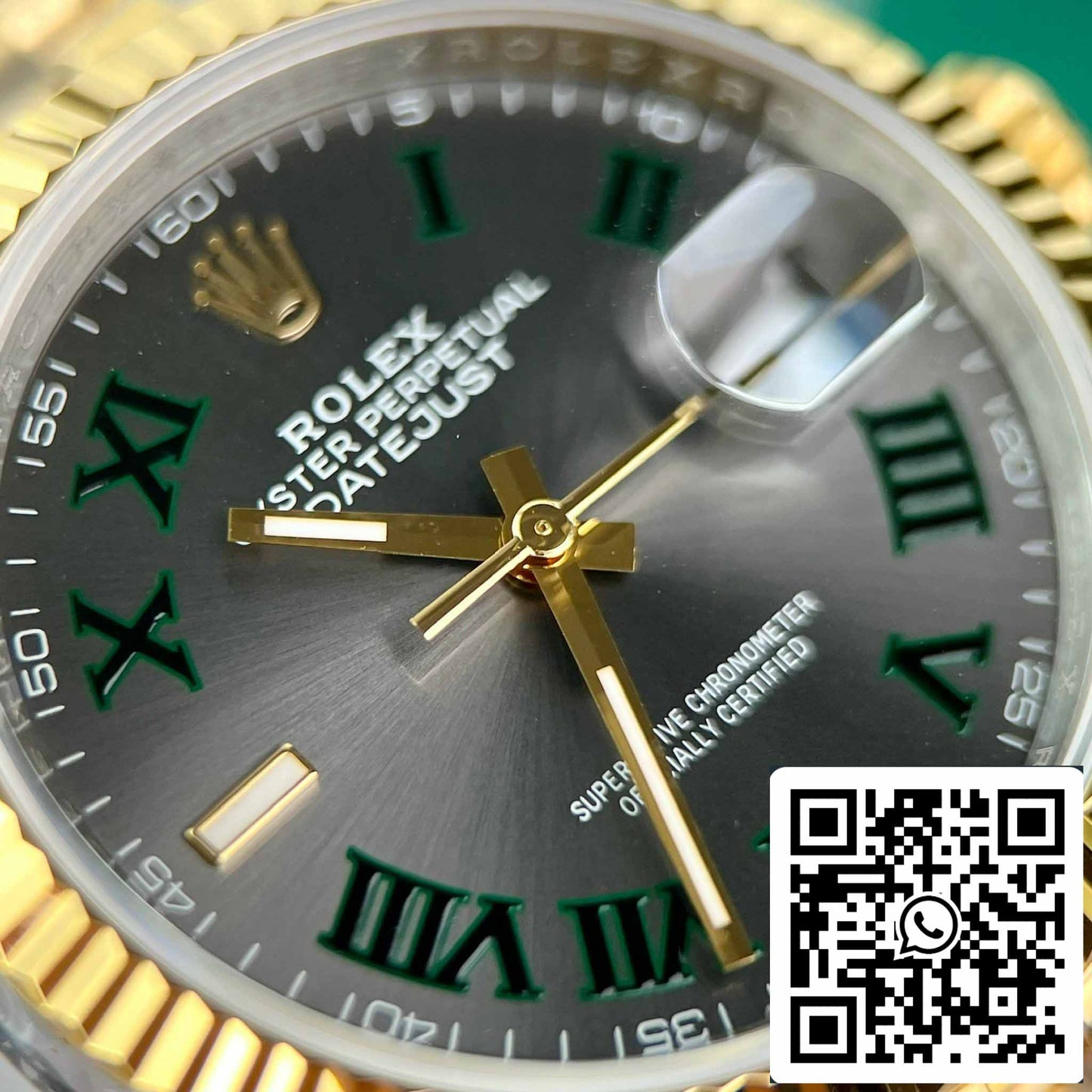 replica Rolex Datejust 36 126233 Wimbledon quadrante Best 1:1 Edizione VS Fabbrica