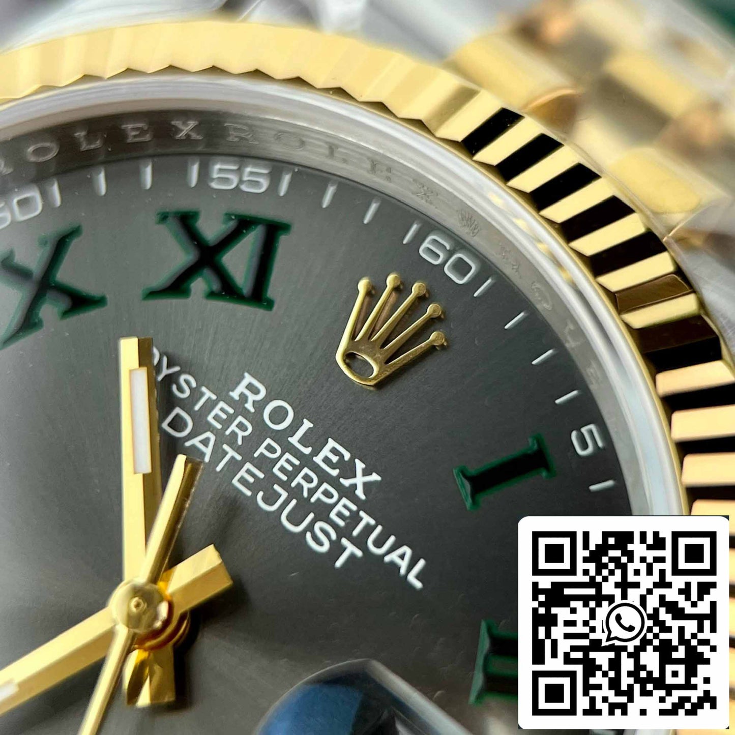 replica Rolex Datejust 36 126233 Wimbledon quadrante Best 1:1 Edizione VS Fabbrica