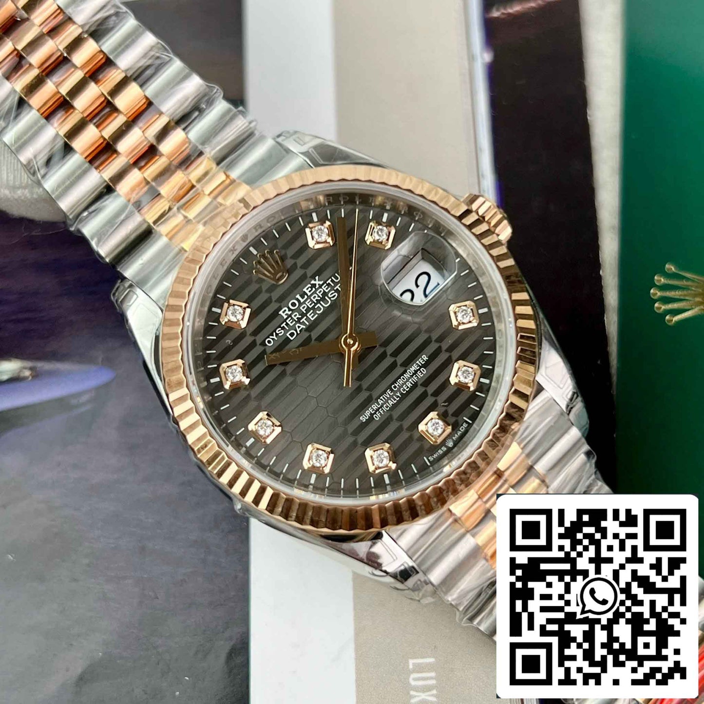 replica Rolex Datejust 126231-0041 Watch 36mm Best 1:1 Edizione VS Fabbrica