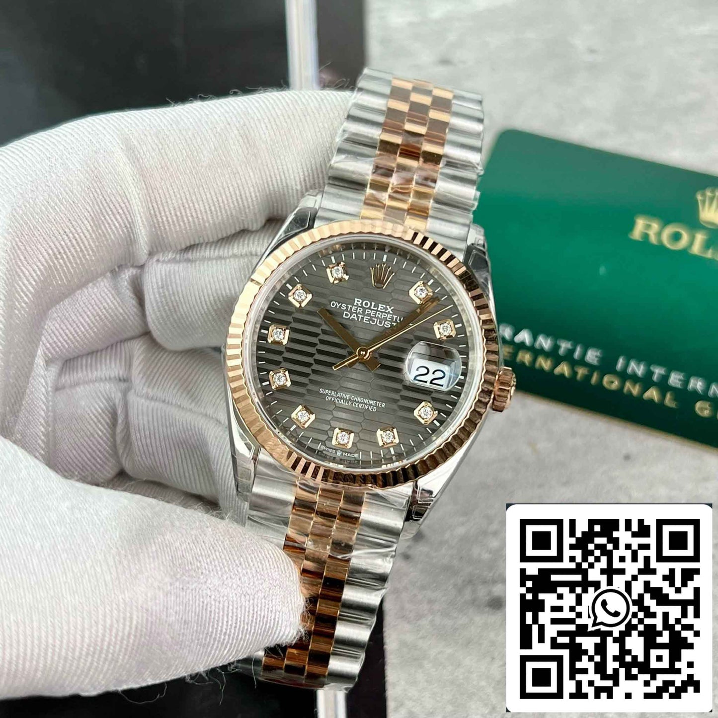 replica Rolex Datejust 126231-0041 Watch 36mm Best 1:1 Edizione VS Fabbrica