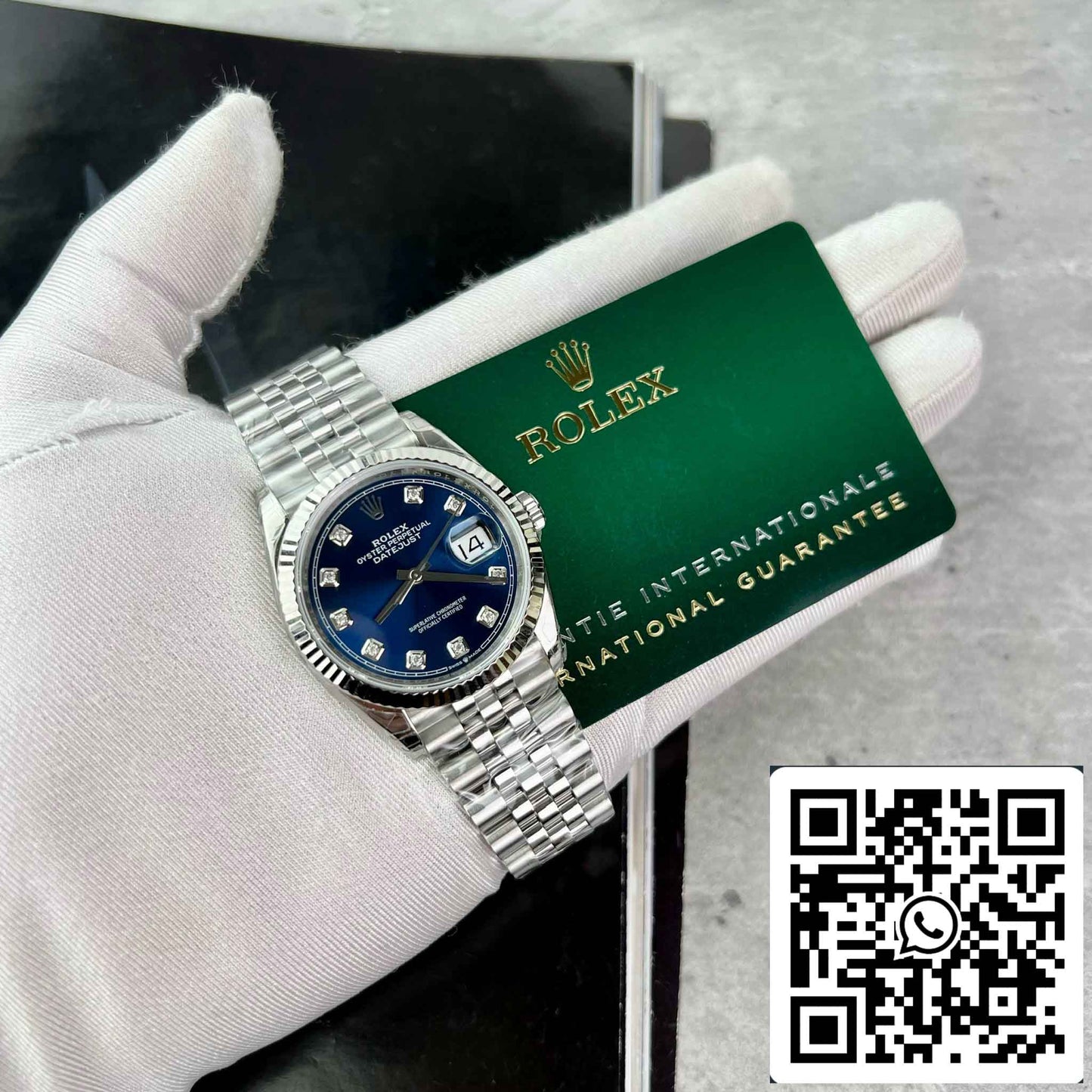 replica Rolex Datejust 36 M126234-0037 Oystersteel Best 1:1 Edizione VS Fabbrica