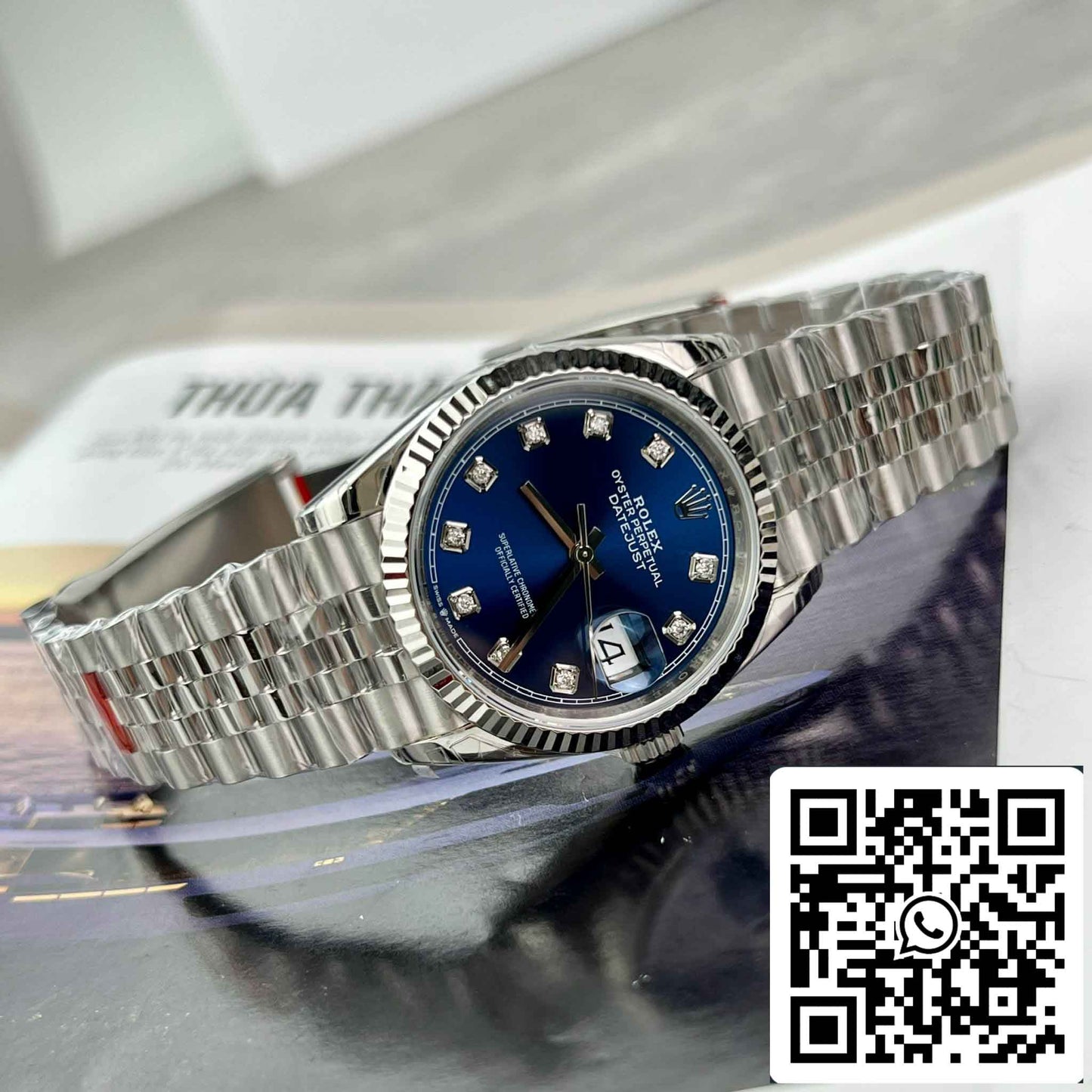 replica Rolex Datejust 36 M126234-0037 Oystersteel Best 1:1 Edizione VS Fabbrica