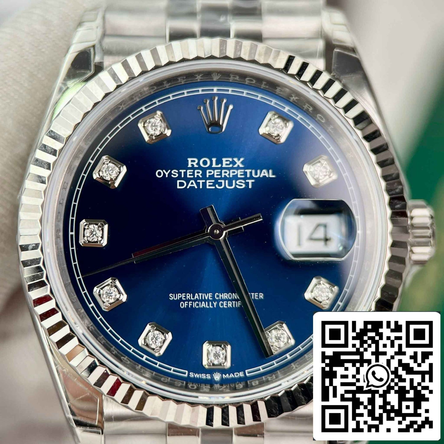 replica Rolex Datejust 36 M126234-0037 Oystersteel Best 1:1 Edizione VS Fabbrica