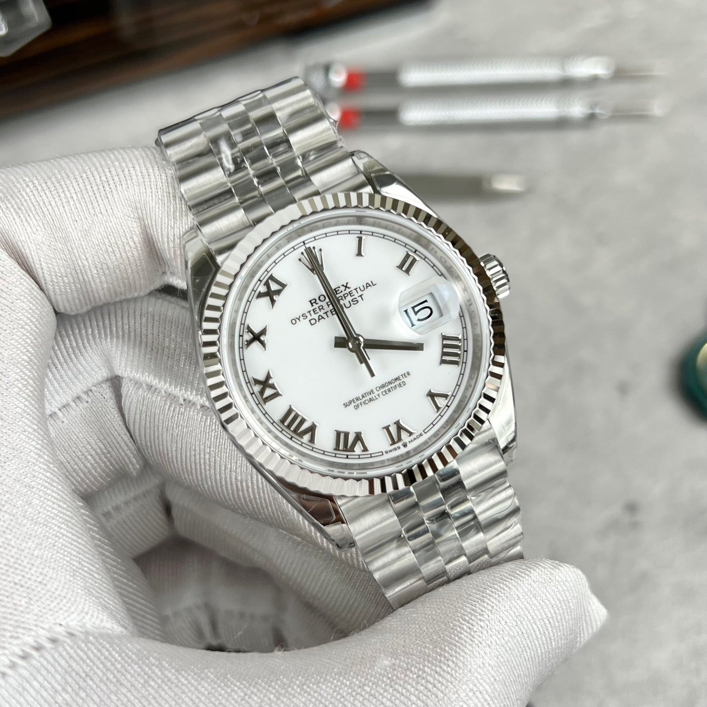 replica Rolex Datejust M126234-0025 36MM 1:1 edizione migliore VS Fabbrica acciaio inossidabile