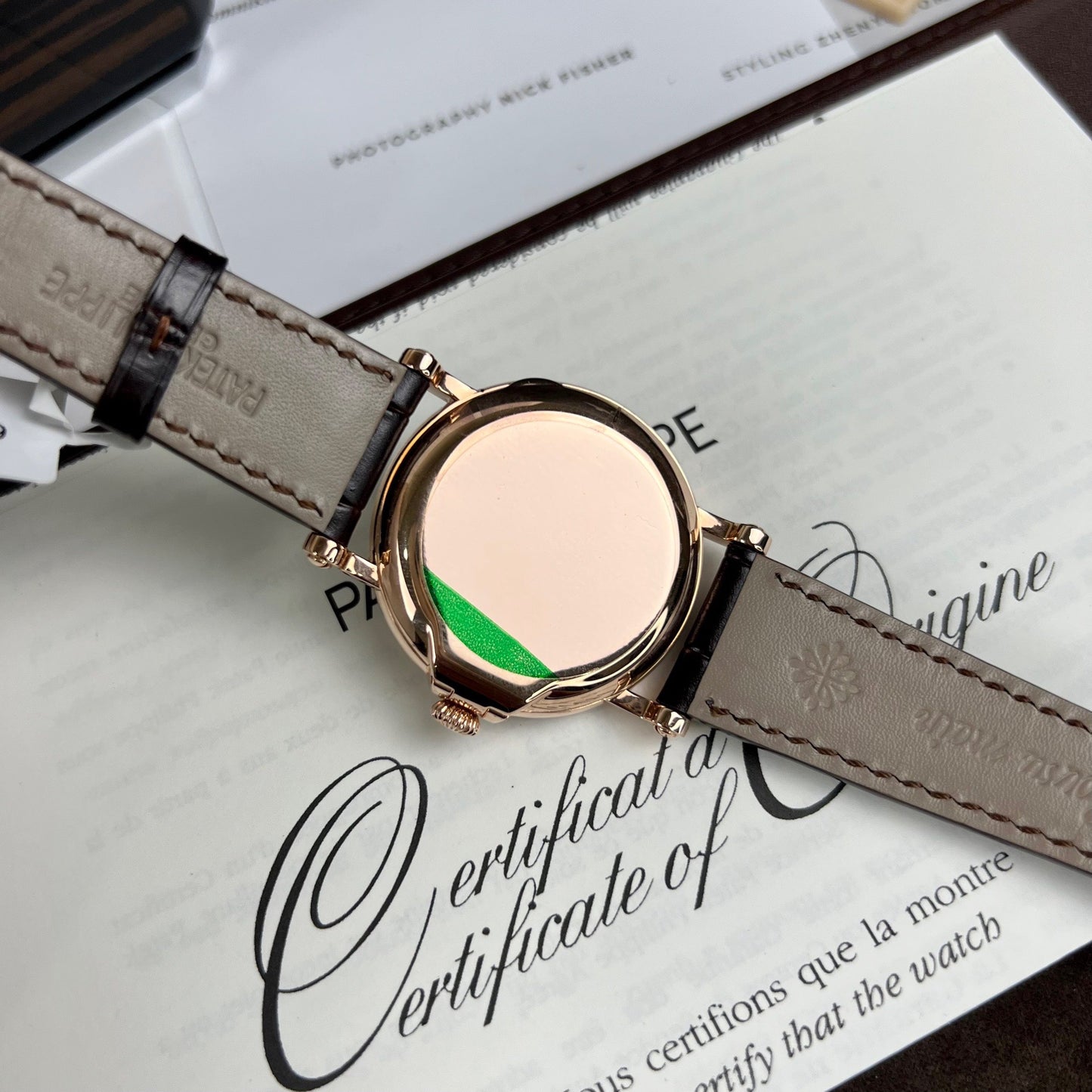 Patek Philippe Calatrava 5153R-001 revestido em amarelo 18k Oro 3K Fabbrica