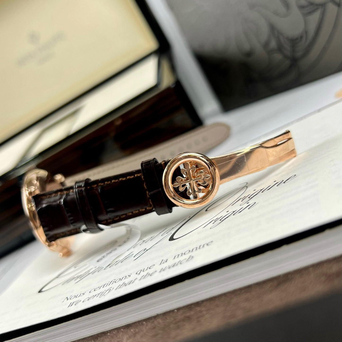 Patek Philippe Calatrava 5153R-001 revestido em amarelo 18k Oro 3K Fabbrica