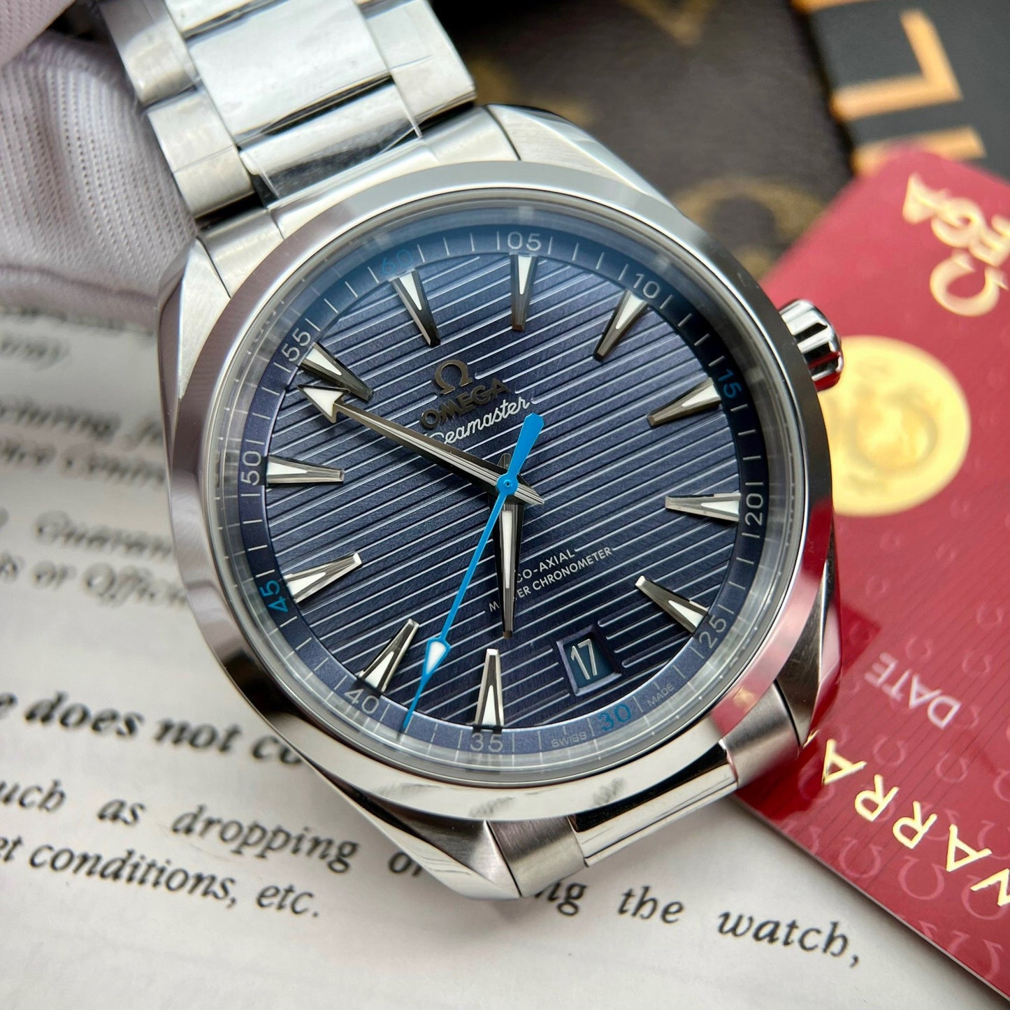 Omega Seamaster Aqua Terra 150M Cronômetro 220.10.41.21.03.002 VS Fabbrica 1:1 edição melhor