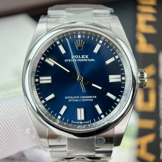Rolex Oyster Perpetual M126000-0003 36MM 1:1 edizione migliore Clean Fabbrica quadrante blu
