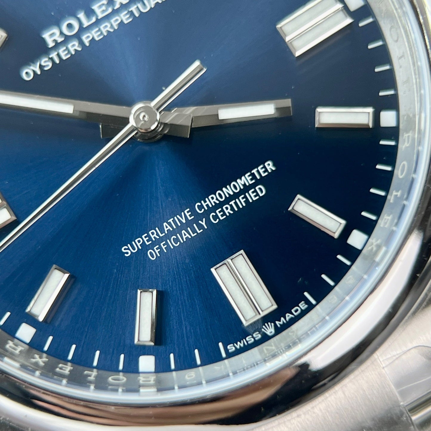 Rolex Oyster Perpetual M126000-0003 36MM 1:1 edizione migliore Clean Fabbrica quadrante blu