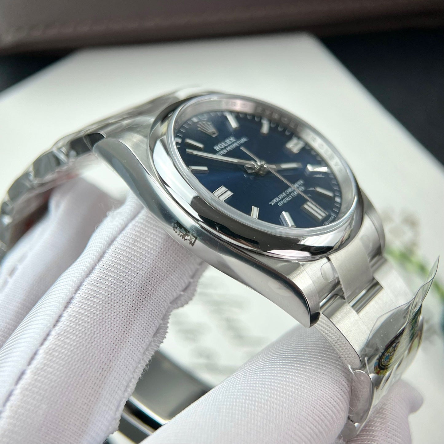 Rolex Oyster Perpetual M126000-0003 36MM 1:1 edizione migliore Clean Fabbrica quadrante blu