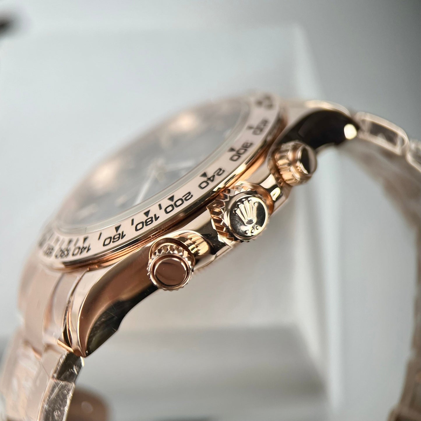Rolex Cosmograph Daytona 116505 Chocolate quadrante 1:1 edizione migliore BTF 18k Rosa Oro
