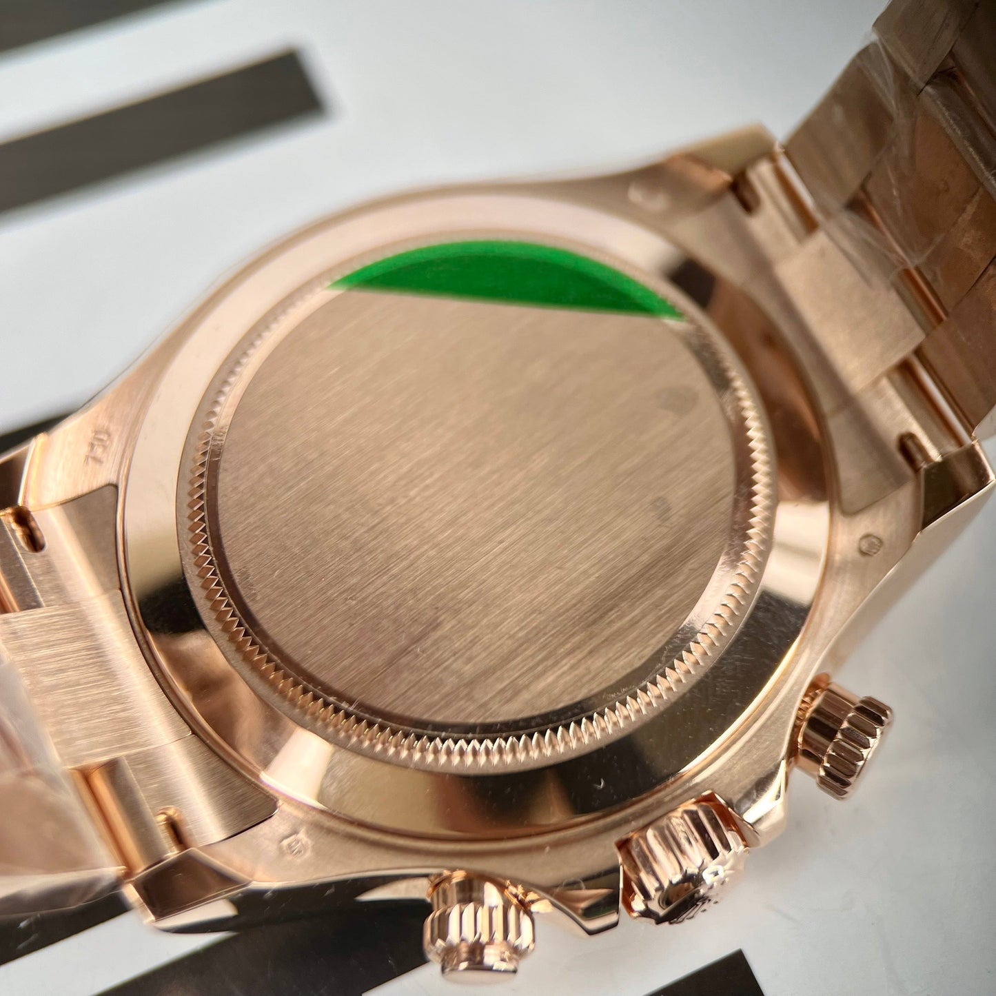 Rolex Cosmograph Daytona 116505 Chocolate quadrante 1:1 edizione migliore BTF 18k Rosa Oro