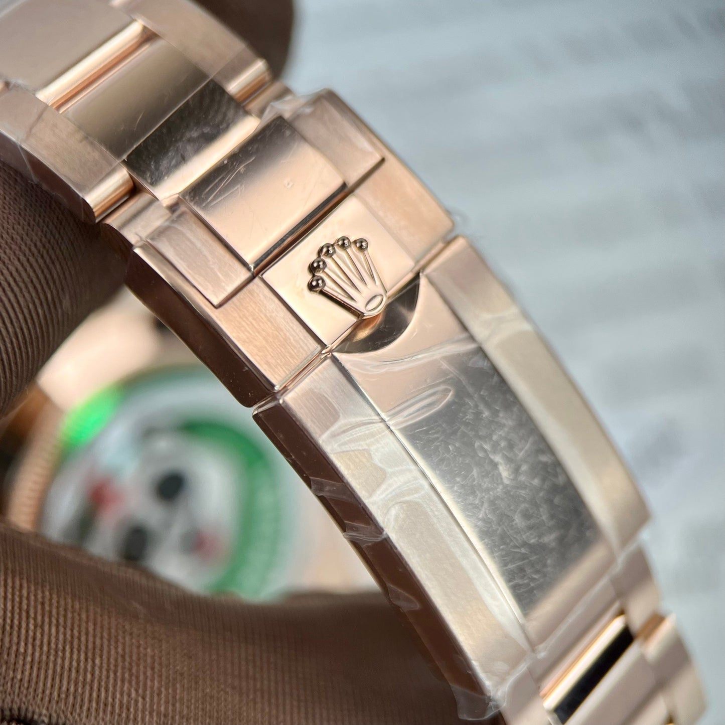 replica Rolex Cosmograph Daytona 40mm Everose Oro 116505 1:1 edizione migliore BTF