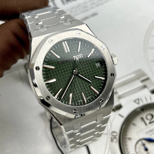 Audemars Piguet Royal Oak 15510ST.OO.1320ST.04 1:1 Best Edition ZF Fabbrica Green Dial Newest Version