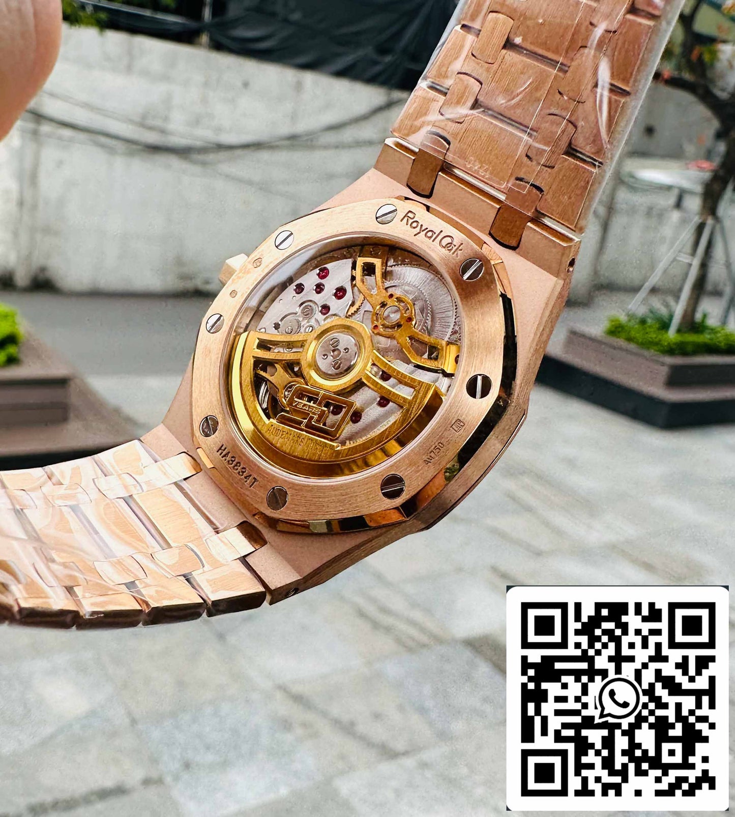 Audemars Piguet Royal Oak 16202OR.OO.1240OR.01 1:1 Best Edition ZF Fabbrica Gray Dial