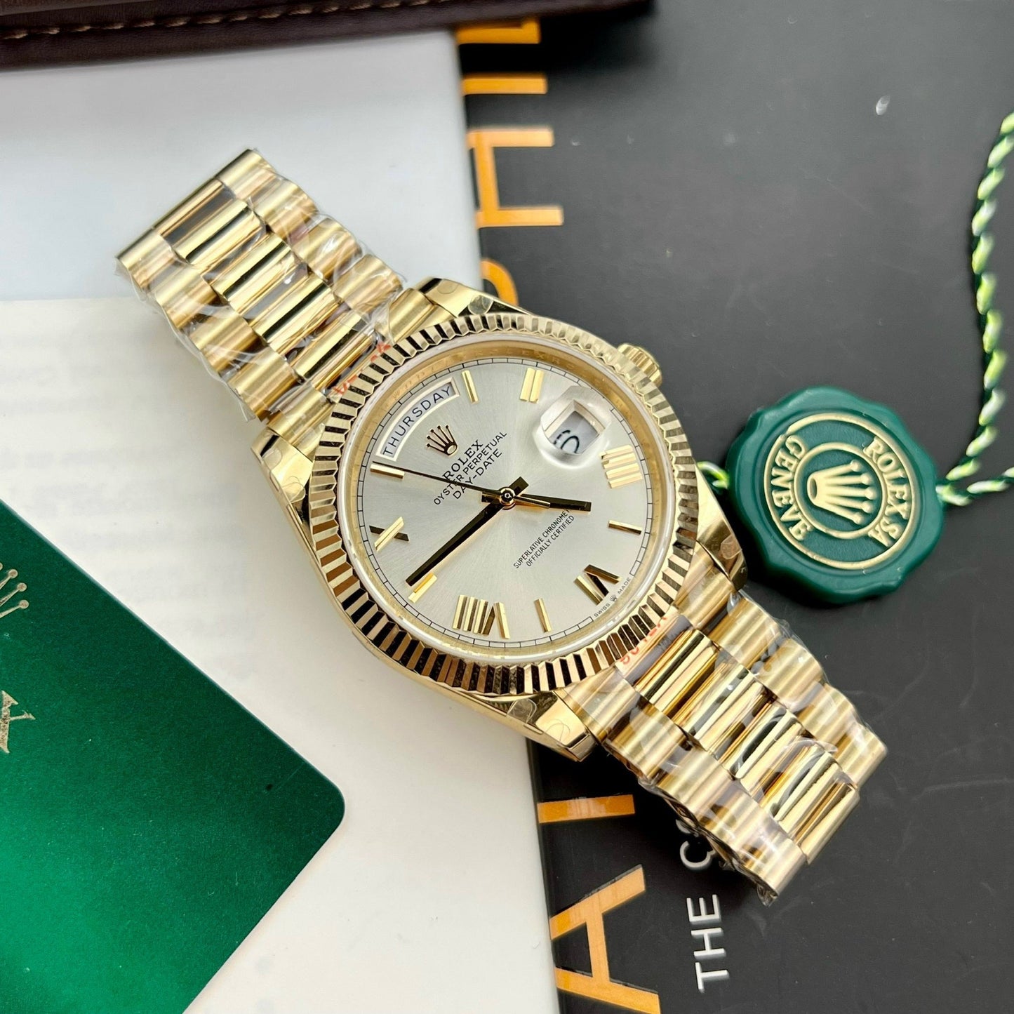 Rolex Day Date M228238-0002 1:1 edizione migliore GM Fabbrica V3 Contrapeso Versione