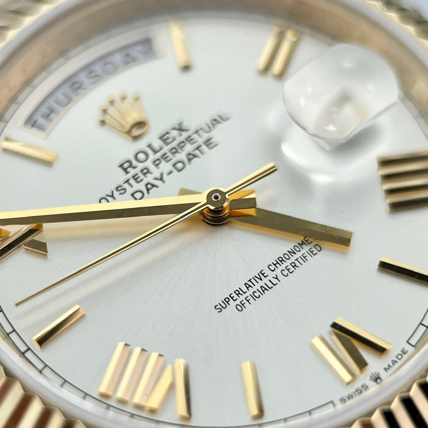 Rolex Day Date M228238-0002 1:1 edizione migliore GM Fabbrica V3 Contrapeso Versione