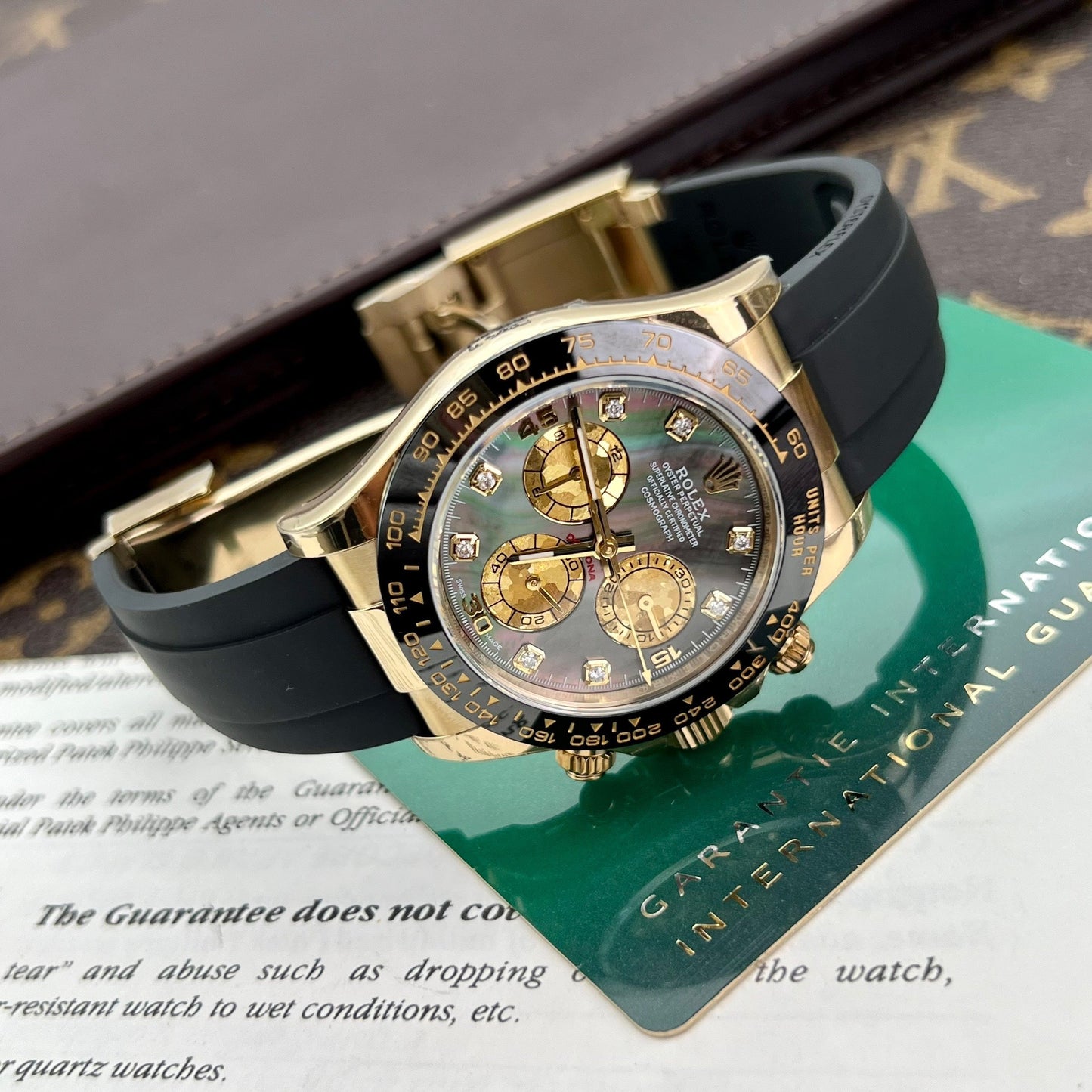 Rolex Daytona 116518 Mother of Pearl Nero 1:1 best editon BT Fabbrica