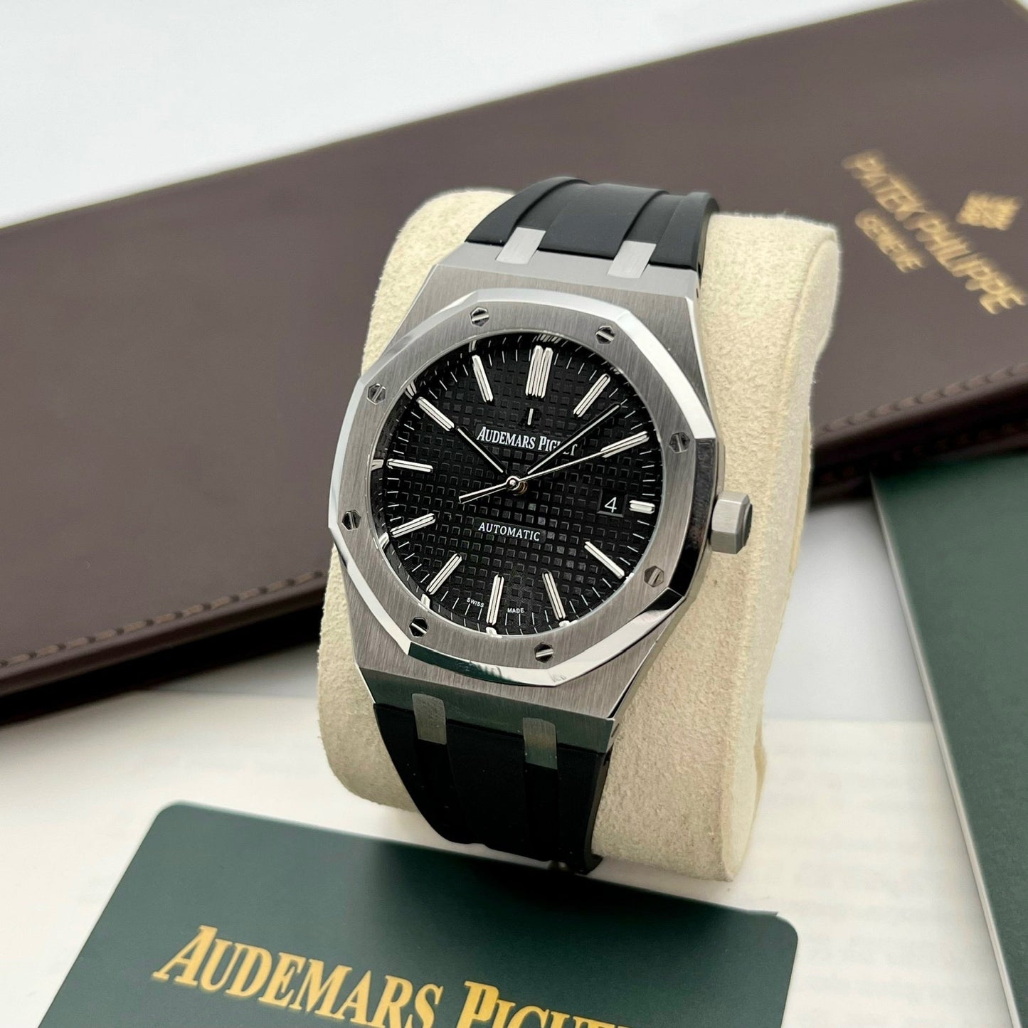 Audemars Piguet Royal Oak 15400 1:1 edición mayor APS Fabbrica quadrante nero