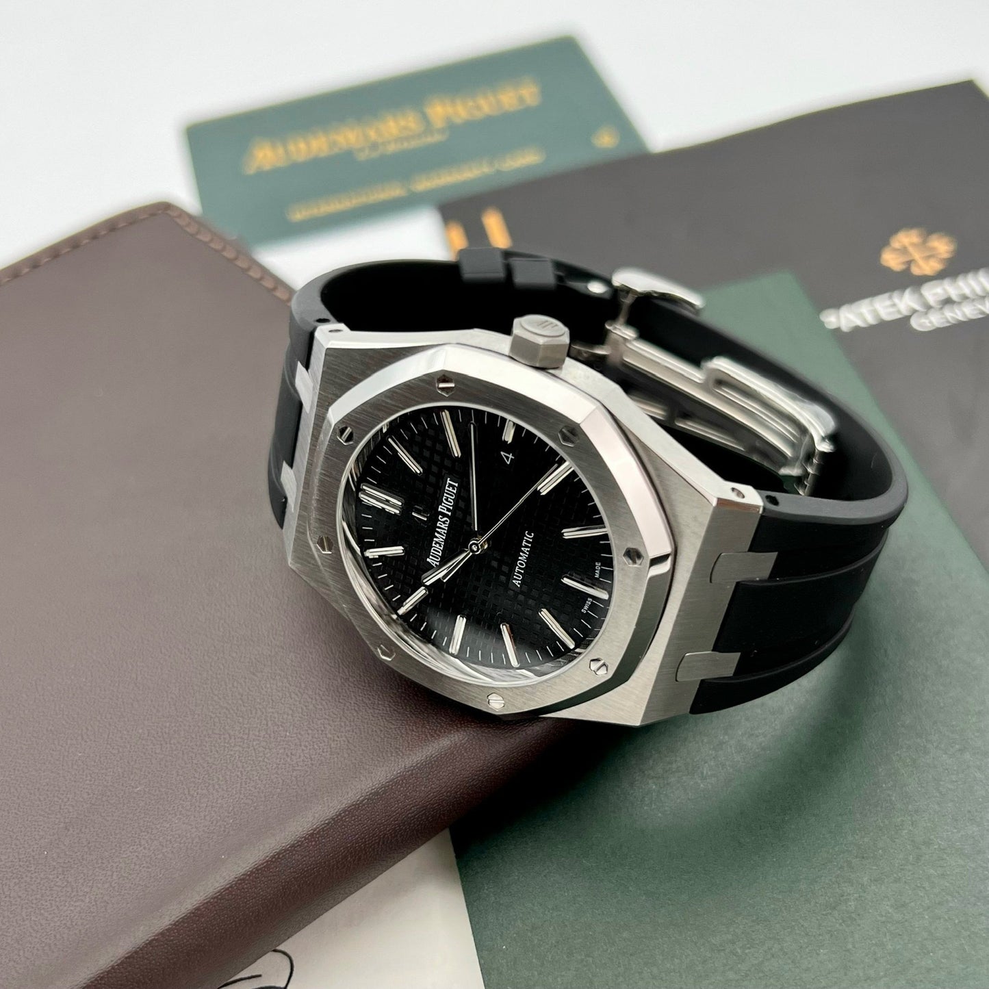 Audemars Piguet Royal Oak 15400 1:1 edición mayor APS Fabbrica quadrante nero