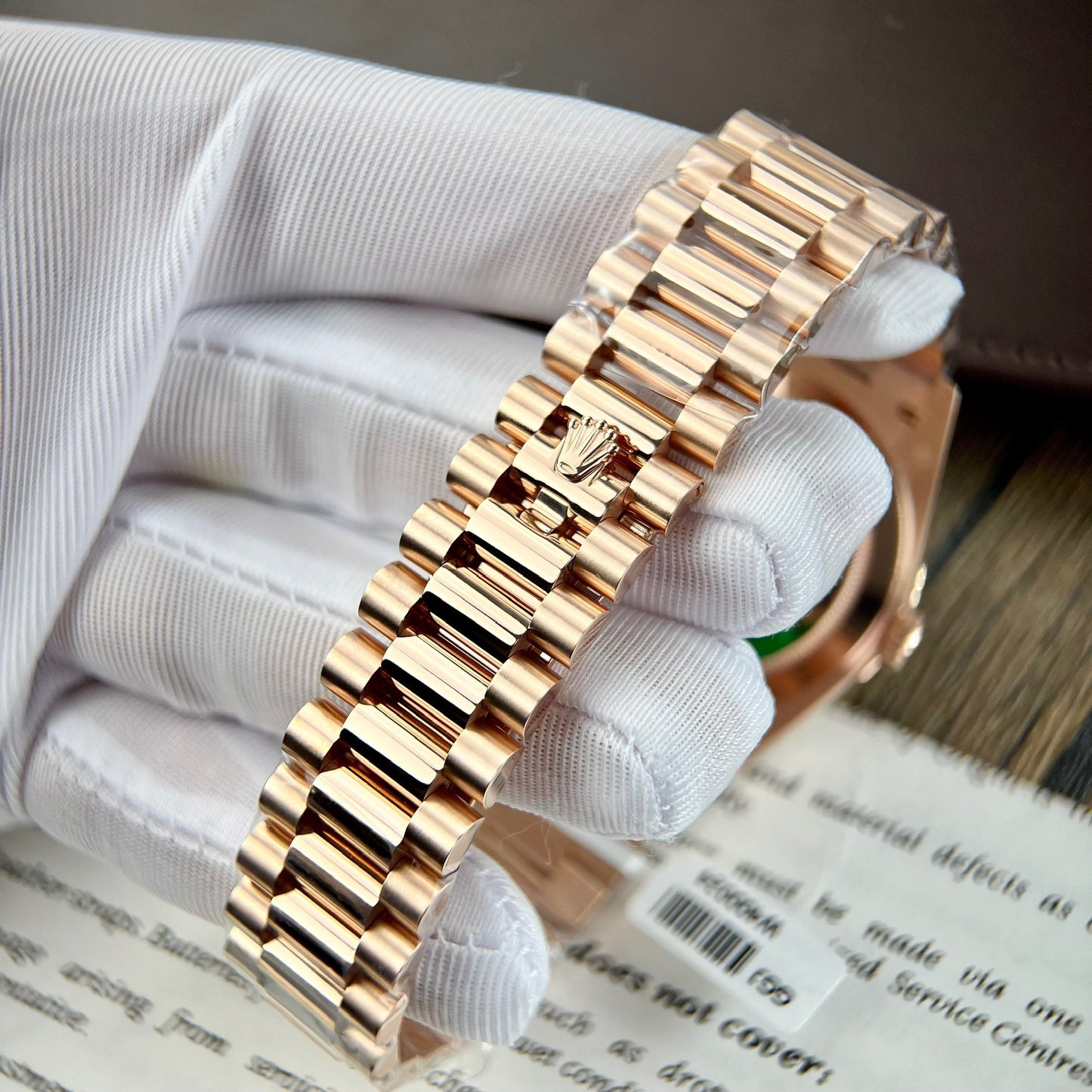Rolex Day Date M228235-0003 1:1 edizione migliore GM Fabbrica V3 Chocolate quadrante Counterweight Versione