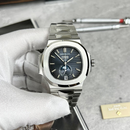 Patek Philippe Nautilus 5726/1A-014 V2 1:1 Best Edition PPF Fabbrica Blue Dial